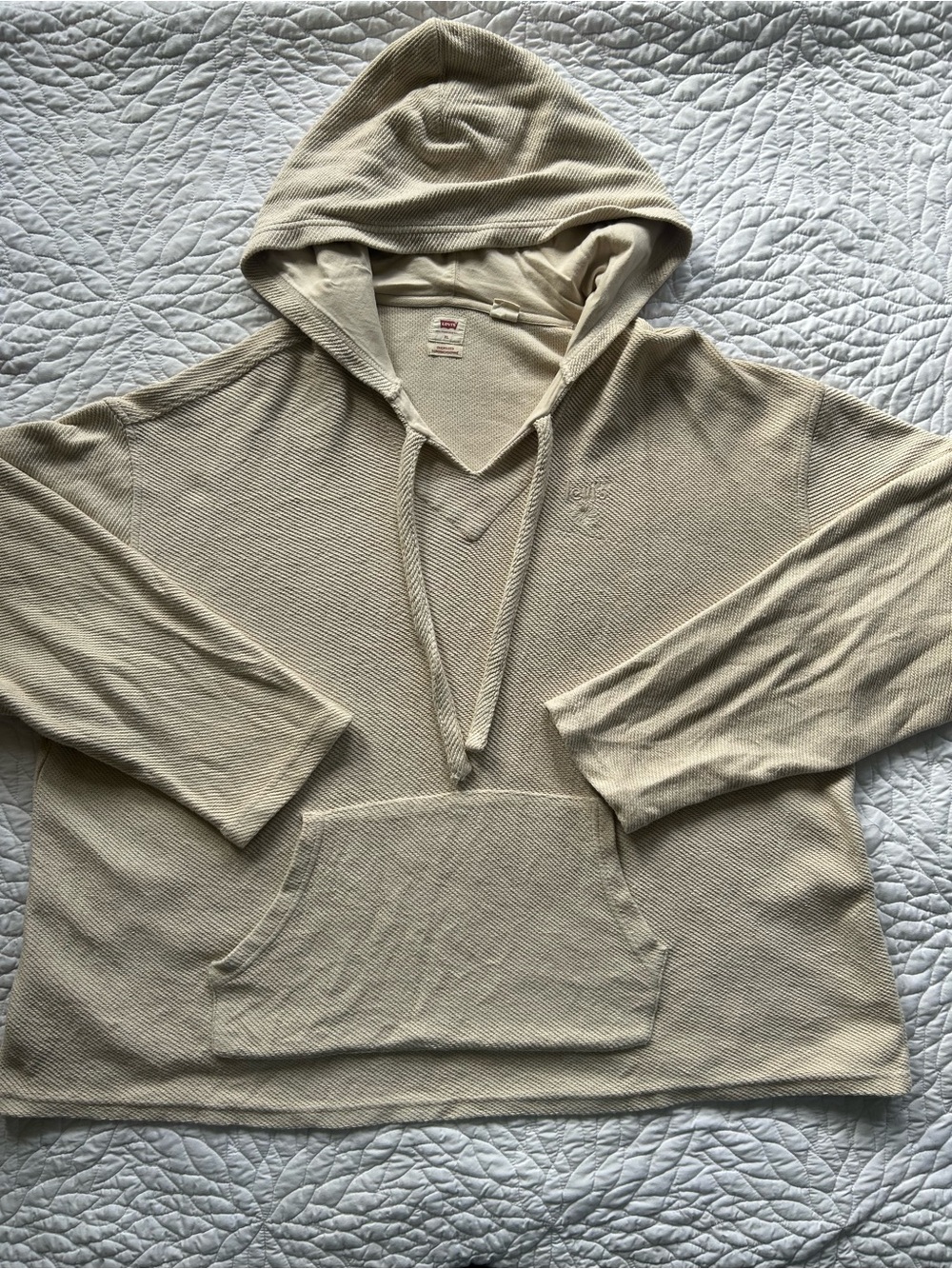 Levi's Hoodie Size XL Tan Casual